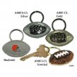 Football Key Ring Jeweled