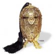 Egg - w/ Tassel and Mirrror; Semi Precious Garnets