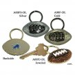 Football Key Ring Jeweled