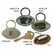 Football Key Ring Jeweled