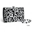 Convex - Large - Black & White Blossom