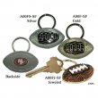 Football Key Ring Jeweled