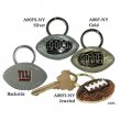Football Key Ring Jeweled