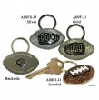Football Key Ring Jeweled