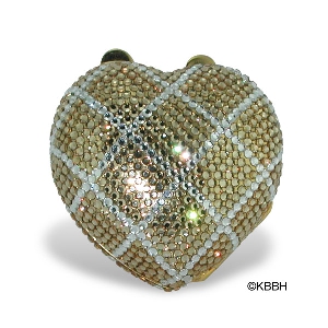 Quilted Heart Pillbox