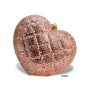 Heart - Quilted Small in Pink