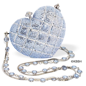 Heart - Quilted Small in Sapphire