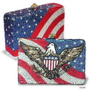 Rectangle Small_ Americanl Flag w/ Eagle